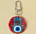 Acrylic Hamsa Evil Eye Keychains Silver Lobster Clasp 8 Prints view 9