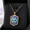 Gold Hexagon Eye