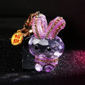 Bubble Pearl Jelly Rabbit Keychains in Four Colors plus Assorted Option view 6