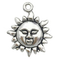 Antique Silver Sun and Moon Metal Charms with 38 Listed Options view 12