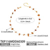 Orange Chip Necklace