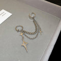 Silver Tone Crystal Ear Cuffs in Eight Assorted Designs view 6