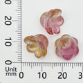 Bell Flower Glass Beads in Thirty Three Gradient Color Finishes view 11