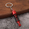 Metal Coilover Shock Absorber Keychain in Six Color Finishes view 3
