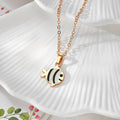 Gold Enamel Fish Pendant Necklaces Cable Chain 9 Styles view 4
