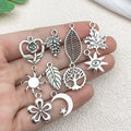 Metallic Moon and Sun Metal Charms with 31 Listed Options view 3