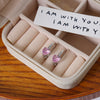Silver Pink Hearts