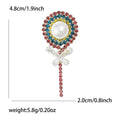 Crystal Lollipop Brooch With Decorative Crystal And Enamel Details view 6