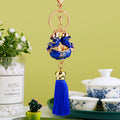 Double Fish Fortune Basin Tassel Keychains in Five Bright Colors view 5