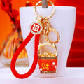 Fortune Bucket and Mixed Auspicious Charm Keychains in Forty-Four Options view 10
