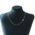 Silver Dove Clasp Delicate Finished Chain Necklace view 5