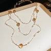 Brown Crystal Layered