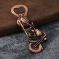 Motorcycle Shaped Metal Bottle Opener in Five Finishes view 8