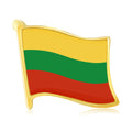 Lithuania Flag Enamel Lapel Pin Brooch for Jackets Scarves and Lapels view 1