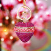 Fuchsia Plain-Pearl-Heart