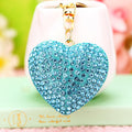 Crystal Heart and Chinese Fortune Charm Keychain Collection in Thirty Seven Designs view 4