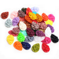 Textured Glitter Teardrop Resin Cabochons in Two Sizes view 2