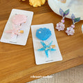 Mermaid Tail Flower And Shell Starfish Duckbill Hair Clips view 2