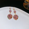Pink Multicolor Earrings
