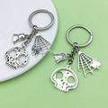 Halloween Charm Keychains Featuring Skull Web Ghost Across 44 Pictured Variations view 3