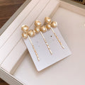 Brushed Metal Flower Pearl Hair Clip Pin Sets 2 Styles view 7