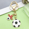 Soccer Charm Keychains in 25 Pictured Variations for Bags and Keys view 4