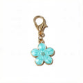 Colorful Enamel Flower Charms with Lobster Clasps in 13 Colors view 6