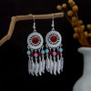 Red Circle Feathers
