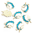 Colorful Unicorn Enamel Alloy Charm Pendants for Jewelry Making view 9