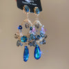 Blue Floral Drop