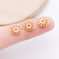 Metallic Bead Cap Metal Beads with 6 Listed Options view 9