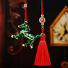 Green Floral-Horse Hanger