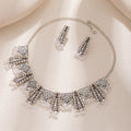 Five Necklace and Matching Dangle Earring Jewelry Sets view 8