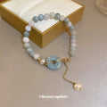 Three Beaded Bracelet Designs With Donut Heart And Cat Motifs view 3
