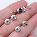 Multi Color Zinc Alloy Round Small Hole Spacer Beads for DIY Bracelet Jewelry Making