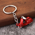 Mini Scooter Model Keychain, Seven Colors, Split Ring view 9