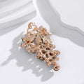 Green Purple Grape Crystal Four Designs Metal Brooch Pin view 3