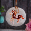 Brown-Horse Gray-Pompom