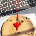 Resin Lobster Beer Mug Phone Strap Charm Red Cord Loop view 4