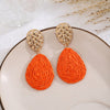 Orange Woven Drops