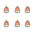 Polished Gold Cloud Alloy Charms in 1 Style for Jewelry Crafts view 2