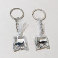 Transparent Goldfish Keychains in Five Accent Colors view 3