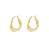 Gold Wire Hoop
