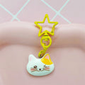 Lucky Cat Star-Clasp Charms in Five Color Variants view 10