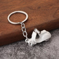 Mini Scooter Model Keychain, Seven Colors, Split Ring view 10