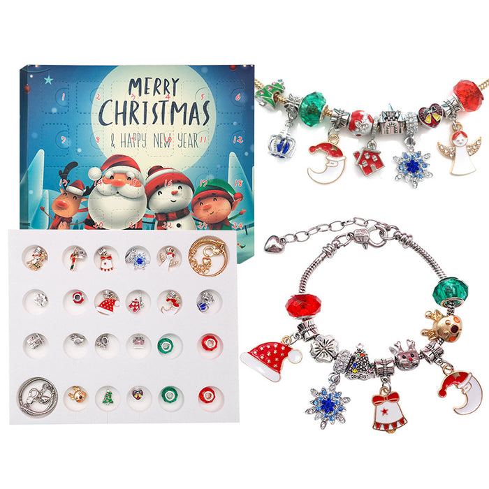 Metallic Christmas Theme Metal Beads for Jewelry and Craft Projects