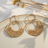 Brown Woven Crescents
