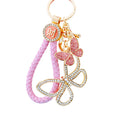 Large Openwork Butterfly Keychains with Fortune Loops and Loop Only Options view 5