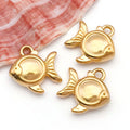 Gold-Tone Mermaid and Shell Shell Charms with 10 Listed Options view 10