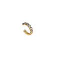 Crystal Ear Cuffs In Six Gold And Silver Geometric Designs view 5